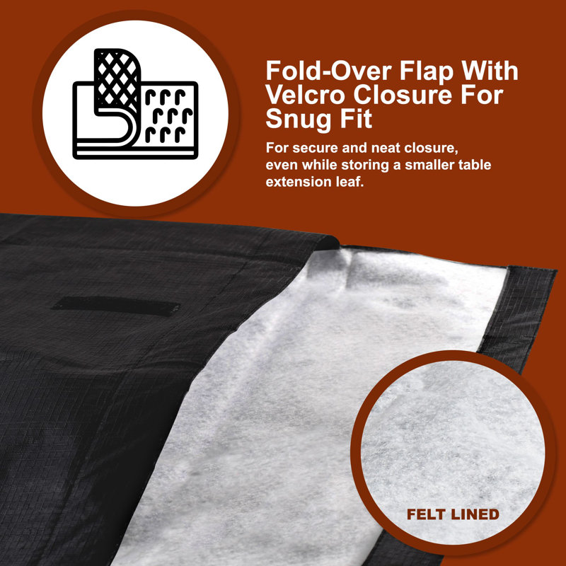 Rebrilliant Table Leaf Bags Rectangular Plastic / Vinyl Table Protector